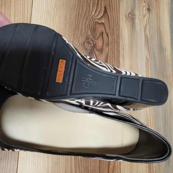 Cole Haan zebra wedge - Picture 3 of 3